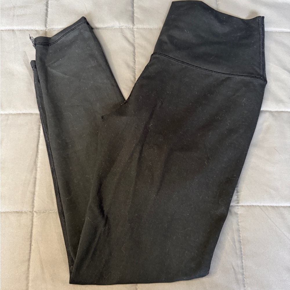 Black High-Waisted Leggings